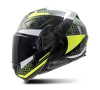 LS2 FF910 Advant II Astral Helmet, black-yellow, size 3XL for Men
