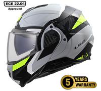 Ls2 Ff910 Advant Ii Triple Modular Helmet Grey 3XL