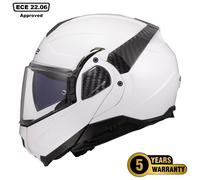 LS2 FF910 Advant II Modular Helmet WhiteM White