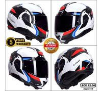 LS2 LS2 - Helmet FF910 Advant II Triple White / Blue / Red XS