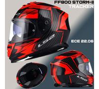 Ls2 Ff800 Storm Ii Tracker Full Face Helmet Multicolor 3XL unisex