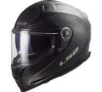 LS2 Full Face Motorcycle Helmet. Vector II Carbon Road Touring Motorbike Lid. FF811. ECE22.06 - Gloss Carbon - M (57-58cm)