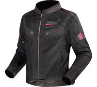 LS2 Garda Air Ladies Motorcycle Textile Jacket, black-pink, size XL for Women