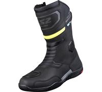 LS2 Goby waterproof Motocycle Boot, black/neon yellow, size 46