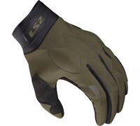 LS2 Hiker Motorcycle Gloves, black-green, size S for Men