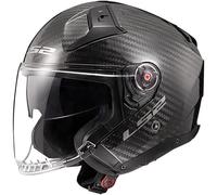 LS2 OF603 Infinity II Carbon Jet Helmet, carbon, size 2XL for Men
