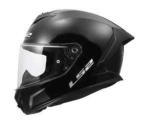 LS2, Integral Motorcycle Helmet RAPID III Solid Gloss Black