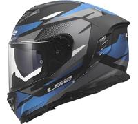 LS2, Integraler Motorradhelm STORM III KOMAI Black Blue