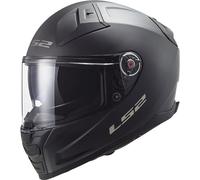 LS2 Integralhelm FF811 VECTOR II 2 Fiberglas mit Sonnenblende und Max Vision Pinlock ECE 22.06 Farbe SOLID schwarz matt
