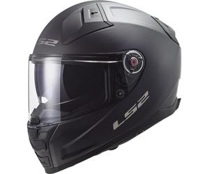 LS2 Integralhelm FF811 VECTOR II 2 Fiberglas mit Sonnenblende und Max Vision Pinlock ECE 22.06 Farbe SOLID schwarz matt