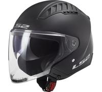 LS2, Jet Copter II Matt Black Motorcycle Helmet