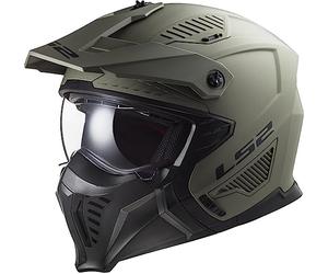 LS2, Jet/Modularhelme Motorrad Drifter SOLID Matt Sand,
