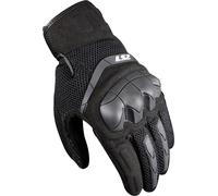 LS2 Kubra Motocycle Gloves, black, size L for Men
