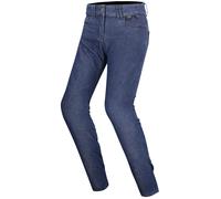 LS2 Ladies Stone Slim Fit Denim Motorcycle Motorbike Jeans - Blue