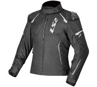 LS2 Ladies Women Zoom Textile Jacket Motorbike Motorcycle - Black
