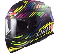 LS2 LS2 - Helmet FF800 Storm II Power Matt Black Rainbow XL