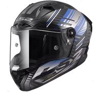 LS2 FF805 Thunder Carbon Volt, integral helmet XS Black/Blue/Grey