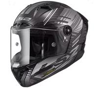 LS2 FF805 Thunder Volt Carbon Helmet, black-grey, size XL for Men