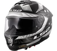 LS2 LS2 - Helmet FF808 Stream II Galdam Black / White 3XL