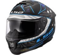 LS2 LS2 - Helmet FF808 Stream II Galdam Matt Black / Blue XXL