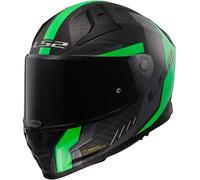LS2 LS2 - Helmet FF811 Vector II Carbon Grid Matt Fluo Green XS