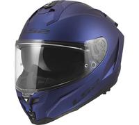 LS2 FF817 CHALLENGER II DUAL VISOR FULL FACE MOTORCYCLE HELMET MATT NAVY BLUE