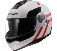 LS2 LS2 - Helmet FF908 Strobe II Autox White / Red XS