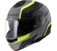 LS2 FF908 Strobe II Monza Helmet, black matt/grey/neon yellow, size XS (53/54)