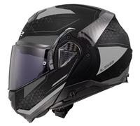 LS2 FF910 Advant II Astral Helmet, black-grey, size M for Men