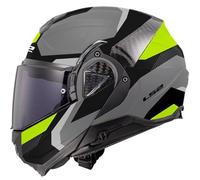 LS2 LS2 - Helmet FF910 Advant II Triple Matt Light Grey / H-V Yellow 3XL