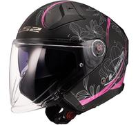 LS2 OF603 Infinity II Lotus Matt Pink Jet Helmet Size XS XS