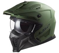 LS2 OF606 DRIFTER Open Helmet Solid Matt Military-Green XS 53-54cm