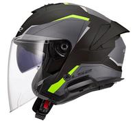 LS2 LS2 - Helmet OF618 Verso II Air Matt Black / H-V Yellow XXL