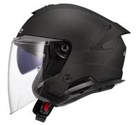 LS2 OF618 Verso II Jet Helmet, black, size M for Men