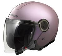 LS2 OF620 Classy Solid Jet Helmet, pink, size 2XL