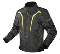 LS2 Men's Ls2 Sepang Biker Jacket. Textile Protective Motorcycle Motorbike Jacket Waterproof and Breathable. Ce Armoured