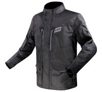 LS2 Metropolis Evo waterproof Motorcycle Textile Jacket, black, size L for Men