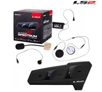 LS2 Spectrum Bluetooth Intercom 4-Way Intercom for LS2 Helmets Single Kit