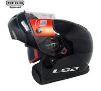 LS2 FF908 Strobe II Solid Helmet, black, size XXXL (65/66)