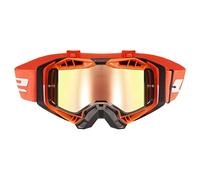 Ls2 Aura Off-road Goggles Orange Iridium