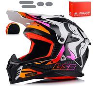 LS2 Motocross off-road Helmet MX708 WASH Dirt PIT Quad Bike Enduro Crash Racing