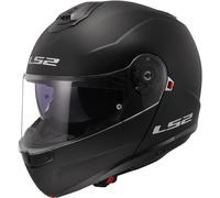 LS2 Motorcycle Helmet. Modular / Flip Front. FF908 STROBE II MATT BLACK-06 (L) 59-60cm