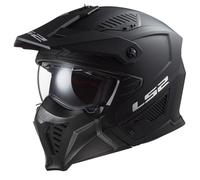 LS2 OF606 Drifter Trial Helmet, black, size XL for Men