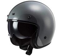 LS2 Motorcycle Helmets - OF601 - Open Faced - BOB - NARDO GREY - XS
