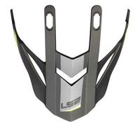 LS2 MX436 Pioneer Helmet Peak, grey