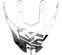 LS2 MX436 Pioneer Helmet Peak, black-white