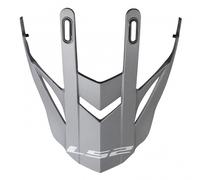 LS2 MX436 Pioneer Helmet Peak, grey