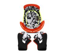 LS2 MX437 EVO Helmet Lining Fluo Orange XL Orange