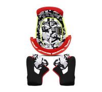 LS2 MX437 EVO Junior Helmet Lining Youth Red L