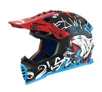 LS2 MX437 Fast Evo II Starmaw Mini Off Road Pro Kids Motocross Helmet ATV Quad